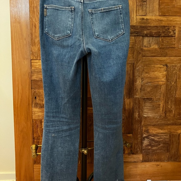 Worn only once! PAIGE Blue Ankle Cropped Jeans Classic Style - Picture 3 of 5